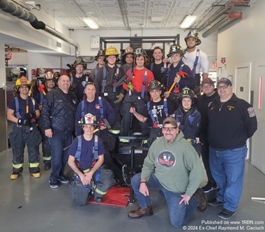 Secaucus FD Hosts Forcible Entry Class