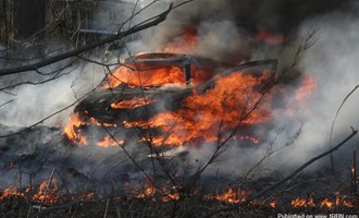 Fair Lawn Handles Fully Involved Car Fire