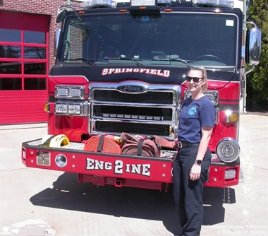 Springfield Firefighter Stephanie Bagniewski