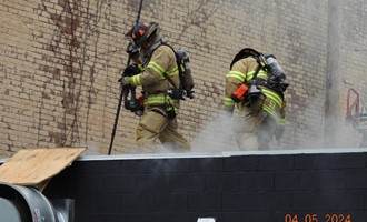 Fire in the wall-Second Alarm