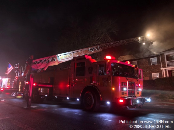 Apartment Fire in Henrico