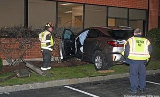 Car Vs. Building in Waltham