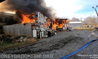 Mobile Home Fire, North Birdell Road