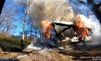 Mobile Home Fire in in West Caln Township