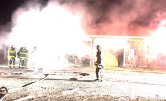 Griswold Garage Fire