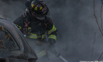 Attached Garage Fire Quickly Knocked in Brookhaven