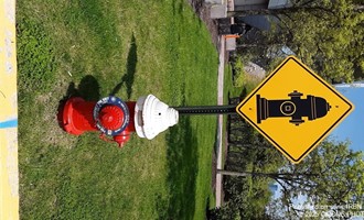 VERIFYING LOCATION OF THE HYDRANT