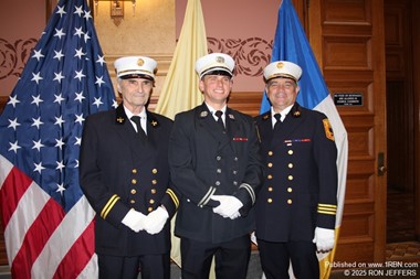 Jersey City Captain Joe Menendez, Jr. & father, Deputy Chief Joseph Menendez