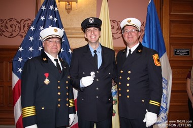 Jersey City FF Bela Vaszlavik, Jr. & father, Battalion Chief Bela Vaszlavik