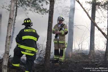 Brush Fire in Kingston