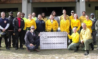 IN HOUSE TRAINING HOLDS BASIC WILDLAND CLASS AT BOYD HILL PRESERVE