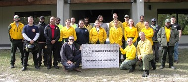 IN HOUSE TRAINING HOLDS BASIC WILDLAND CLASS AT BOYD HILL PRESERVE