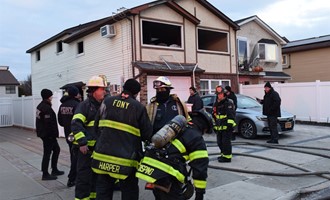 Baby Rescued from Second-Alarm in Staten Island