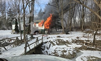 House Fire on Route 11 in the Town of Kirkwood