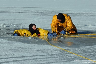 Ice training in Waltham