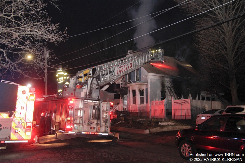 Second-Alarm Damages Lowell Home