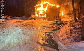 West Caln Township Barn Fire