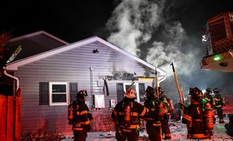 Garage Fire on Church Rd in Limerick Twp