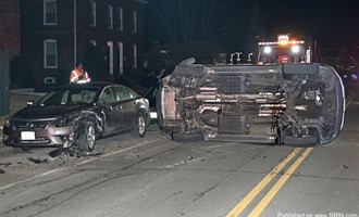 3-Car MVA on River St. in Waltham