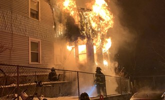 New London Second-Alarm House Fire