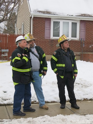 Bergen County Executive Jim Tedesco, Bergen County Mutual Aid Coordinators Joe Alvarez & Kevin Felte