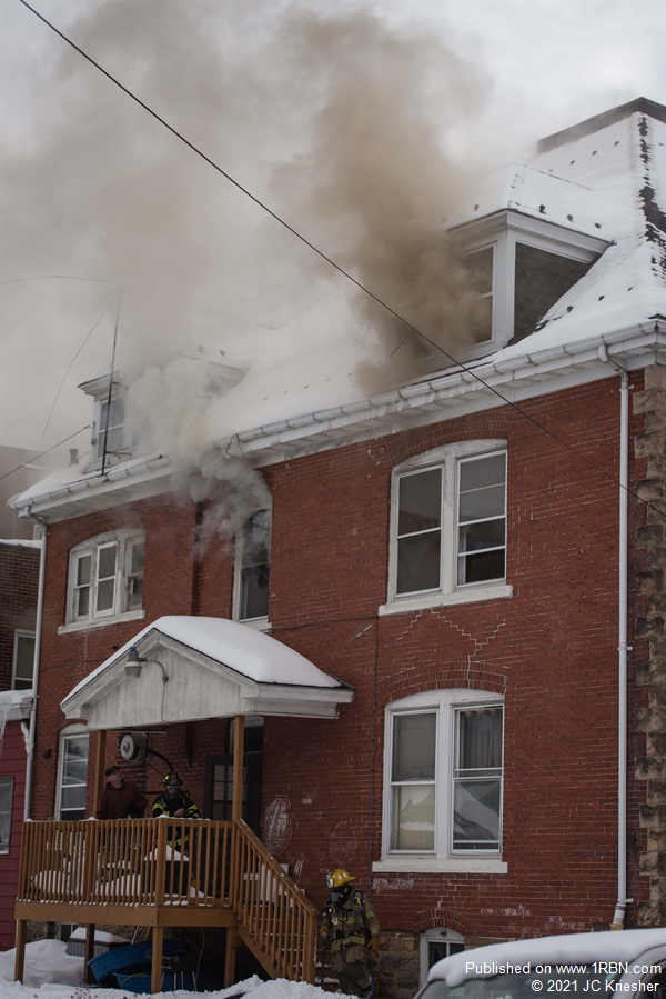 Historic Minersville Home Damaged By Fire