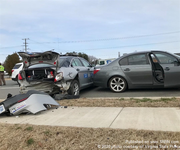 Virginia State Trooper Struck By Vehicle