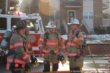 Edgewater Chief of Department Thomas Quinton Sr. & Deputy Chief Thomas Quinton Jr.