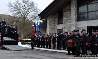 Funeral services held for fallen Binghamton firefighter John "JR" Gaudet