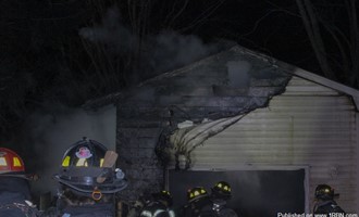 Mastic beach garage fire