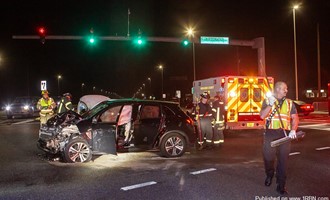 MVA at busy intersection