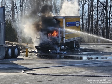 Truck Fire, Lower Macungie Township