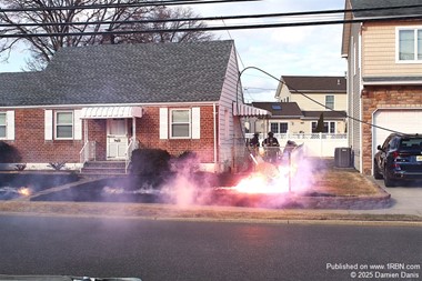 Saddle Brook power line down