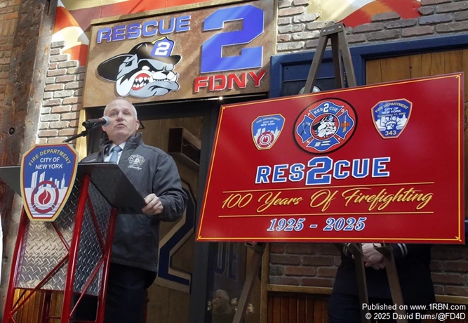 FDNY Rescue 2's 100th Anniversary