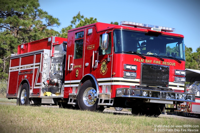 Palm Bay Fire Rescue places new Engine into service