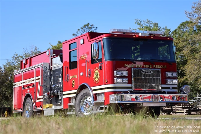 Palm Bay Fire Rescue places new Engine into service