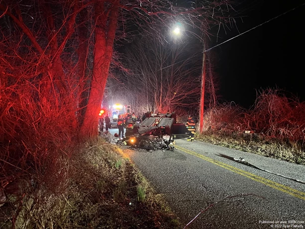 MVA with Rollover and Entrapment in Occum