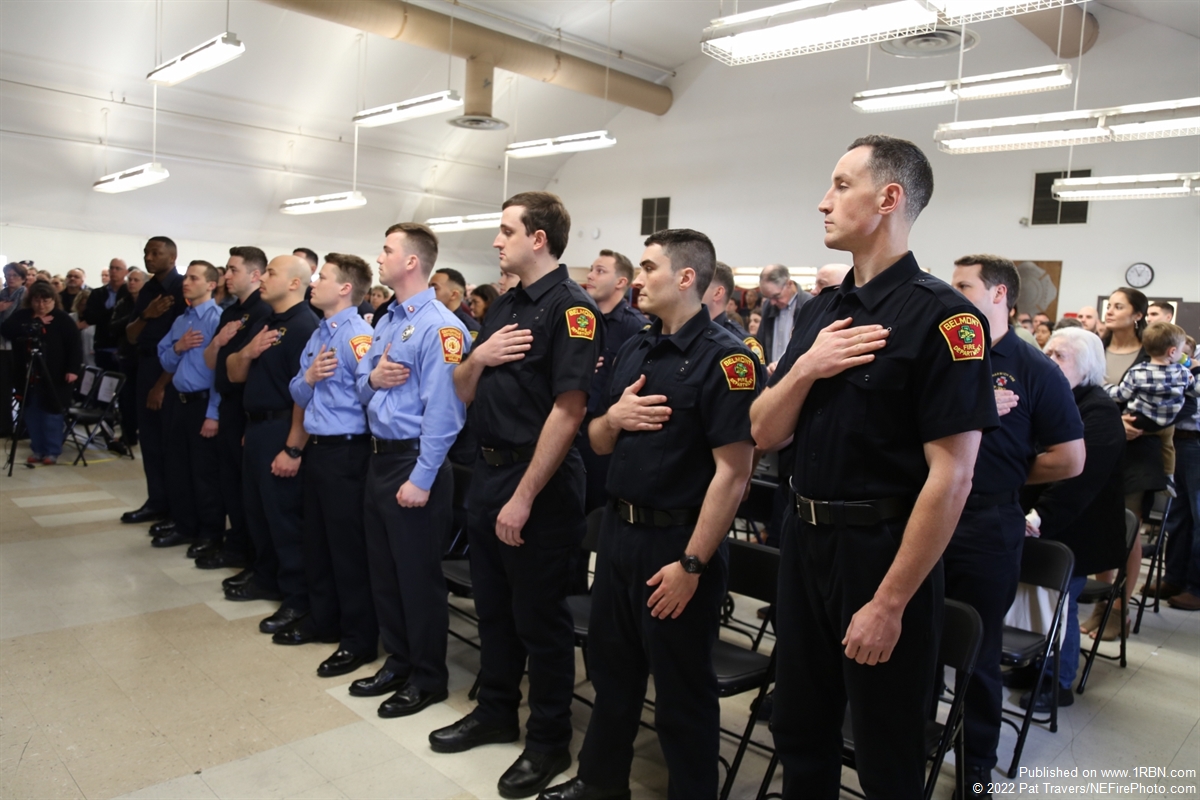 Graduation of Career Recruit Firefighter Class #BW-18