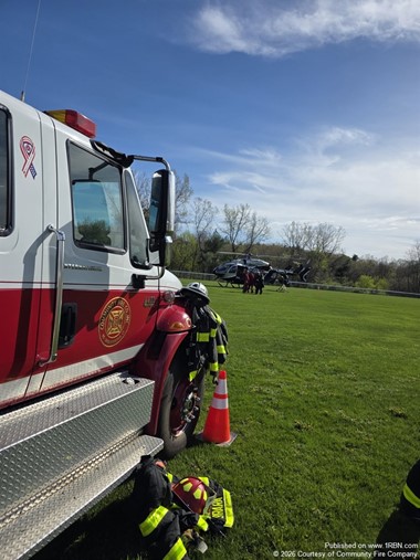 Engine 181 Supports Life Flight Demonstration