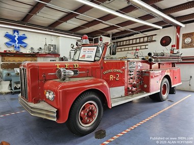 1962 MAXIM Pumper at Cradle of Liberty Antique Fire Apparatus Association Museum