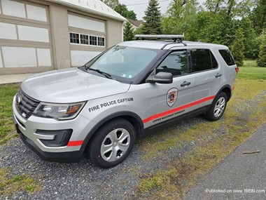 Fire Police Captain Of The Upper Macungie Fire Department