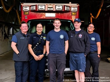 Maine EMS Recognizes Bath Fire & Rescue Personnel