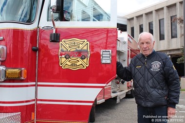 Seacucus FF & ex-chief, George Heflich