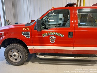 Bradford Fire Department Updates Engine and Forestry Trailer