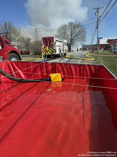 MUTUAL AID RESPONSE MOVES MASSIVE WATER SUPPLY IN CHURCHILL ROAD FIRE