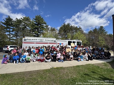 Palmer Firefighter Retires After Years of Fire Safety Education