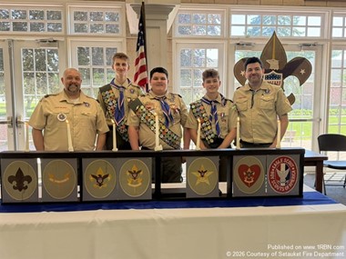 Setauket Junior Members Earn Eagle Scout Rank