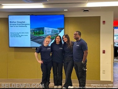 Selden EMS Team Wins Mather Hospital Challenge