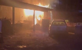 Vassalboro Fire Quickly Knocks Down Structure Fire at Local Scrap Facility
