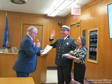 A NEW FIRE CHIEF IN HACKENSACK